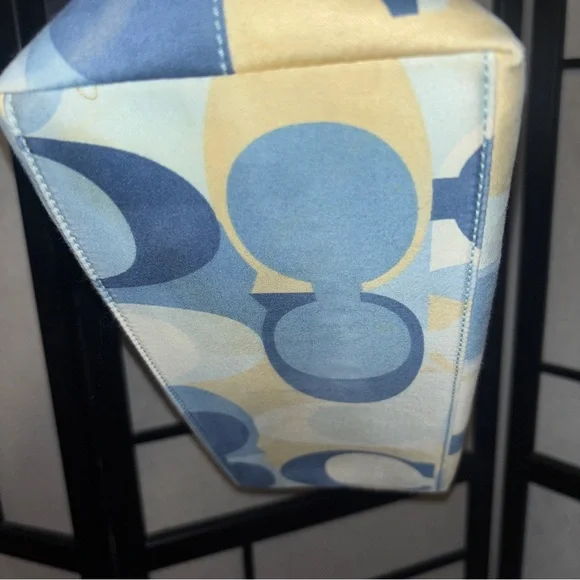 Coach Scarf Print tote purse vintage - Picture 6 of 14